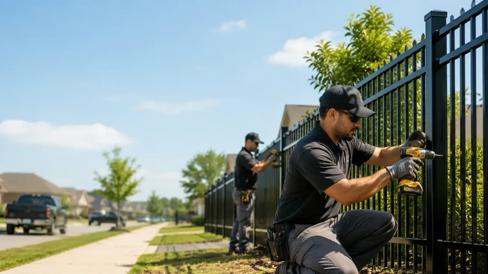 Metal Fence Installation in Cochrane, WI